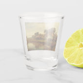 Worcester-Hütten von Leader Benjamin Williams Schnapsglas (Rückseite)