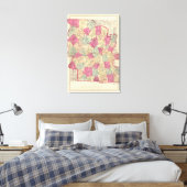 Worcester Landkreis Leinwanddruck (Insitu (Schlafzimmer))