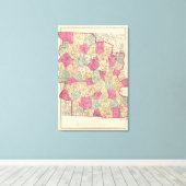 Worcester Landkreis Leinwanddruck (Insitu (Holzboden))