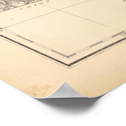 Worcester Landkreis Poster (Ecke)