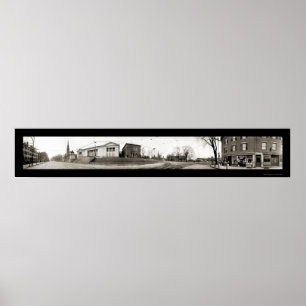 Worcester, MA Hauptst.-Foto 1910 Poster