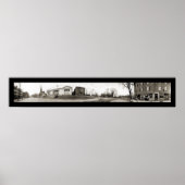 Worcester, MA Main St Foto 1910 Poster (Vorne)