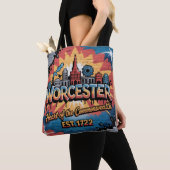 Worcester Massachusetts Graffiti Mural Street Art Tasche (Von Nahem)