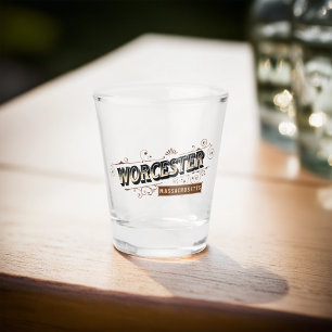 Worcester, Massachusetts Schnapsglas