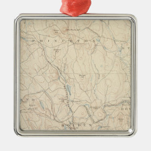 Worcester, Massachusetts Silbernes Ornament