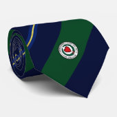 Worcester (Massachusetts) Stadtflagge Neck Tie Krawatte (Gerollt)