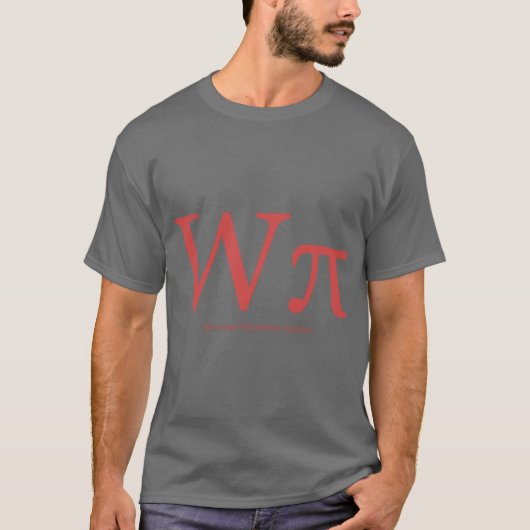 Worcester Polytechnic Institute WPI Pi Symbol T-Shirt (Vorderseite)