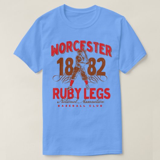 Worcester Ruby Legs T-Shirt (Design vorne)