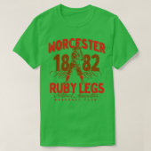 Worcester Ruby Legs T-Shirt (Design vorne)