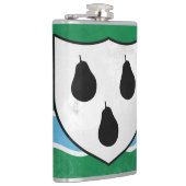 Worcestershire Flachmann (Rechts)