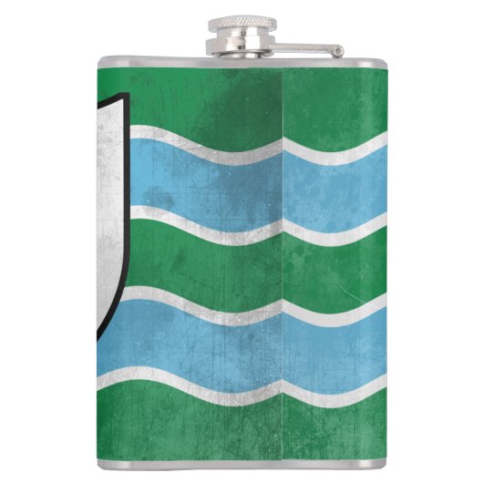 Worcestershire Flachmann (Rückseite)