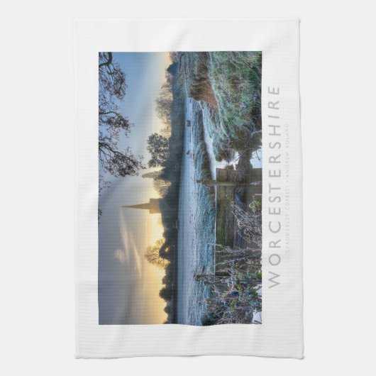 Worcestershire Geschirrtuch (Vertikal)