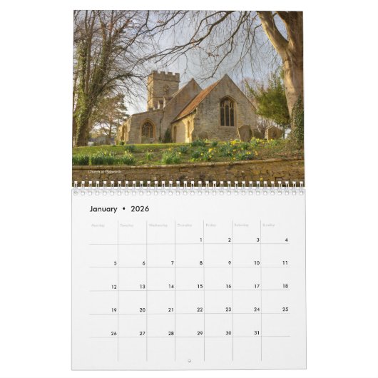 Worcestershire-Kalender Kalender (Jan 2026)