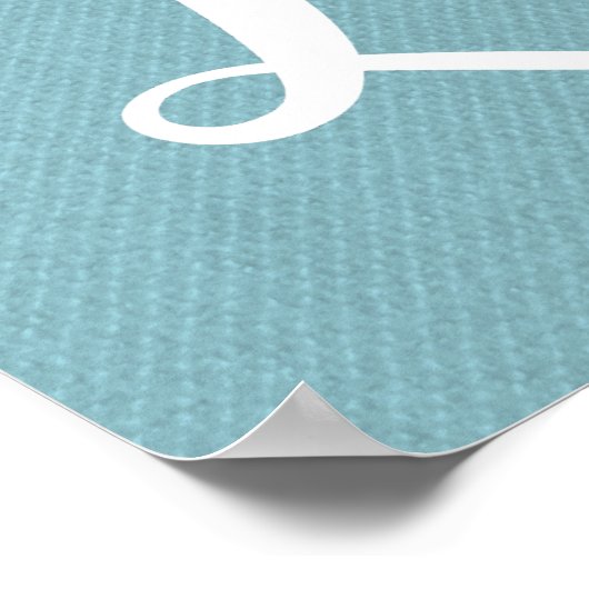 Word Art "Live Simply" | Poster (Ecke)