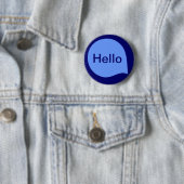 Word-Blase - Baby Blue of Deep Navy Button (Beispiel)