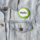 Word Bubble - White on Martian Green Button (Beispiel)