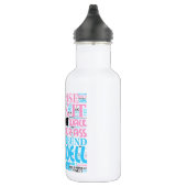 Word Cloud ausüben Trinkflasche (Rechts)