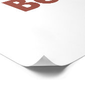 Word Cloud Dekonstruction of John Keats Gedicht Poster (Ecke)