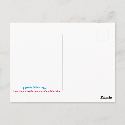 Word Cloud Feliz Cumpleaños Spanisches Glück Gebur Postkarte (Rückseite)