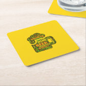 Word Cloud-Untersetzer Rechteckiger Pappuntersetzer (angewinkelt)