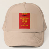 WORD GAME DESIGN FOR THINKERS TRUCKERKAPPE (Vorderseite)