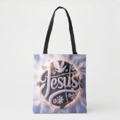 Word Jesus Totbeutel christlich Tasche (Vorderseite)