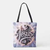 Word Jesus Totbeutel christlich Tasche (Rückseite)