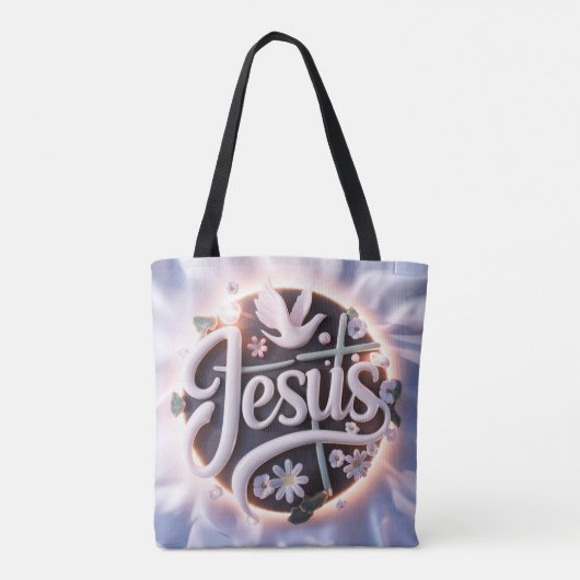 Word Jesus Totbeutel christlich Tasche (Rückseite)