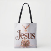 Word Jesus Totbeutel christlich Tasche (Vorderseite)