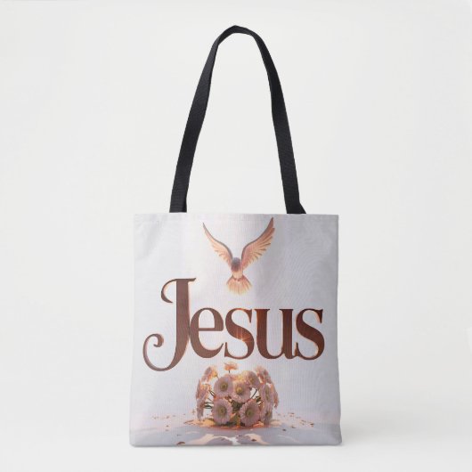 Word Jesus Totbeutel christlich Tasche (Vorderseite)