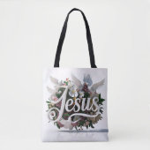 Word Jesus Totbeutel christlich Tasche (Vorderseite)
