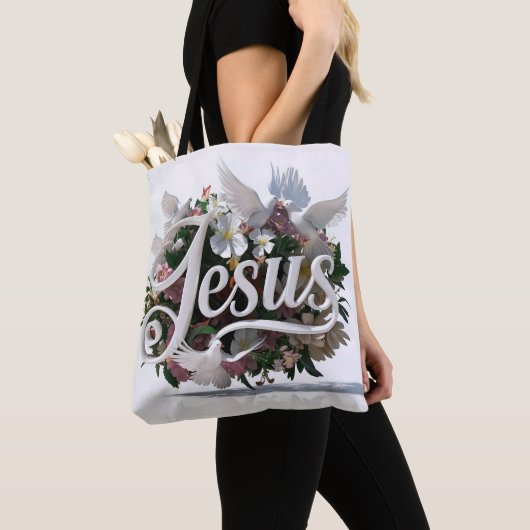 Word Jesus Totbeutel christlich Tasche (Von Nahem)
