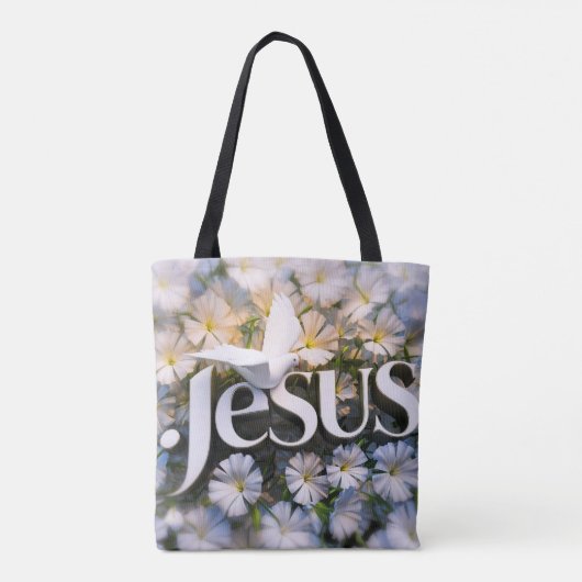 Word Jesus Totbeutel christlich Tasche (Rückseite)