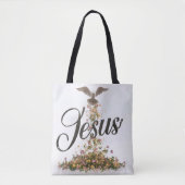 Word Jesus Totbeutel christlich Tasche (Vorderseite)