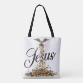 Word Jesus Totbeutel christlich Tasche (Rückseite)