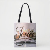 Word Jesus Totbeutel christlich Tasche (Vorderseite)
