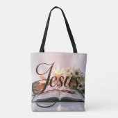 Word Jesus Totbeutel christlich Tasche (Rückseite)