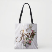 Word Jesus Totbeutel christlich Tasche (Vorderseite)