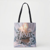 Word Jesus Totbeutel christlich Tasche (Vorderseite)