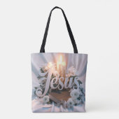 Word Jesus Totbeutel christlich Tasche (Rückseite)