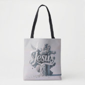 Word Jesus Totbeutel christlich Tasche (Vorderseite)