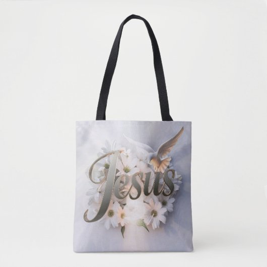 Word Jesus Totbeutel christlich Tasche (Vorderseite)