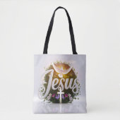Word Jesus Totbeutel christlich Tasche (Vorderseite)