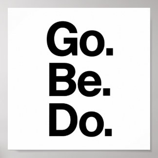 Word, Motivierend, Retro Poster