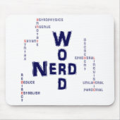 Word-Nerd Mousepad (Vorne)