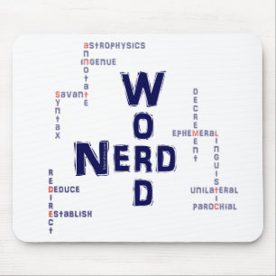 Word-Nerd Mousepad