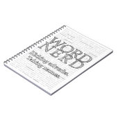 Word-Nerd Notizblock (Linke Seite)