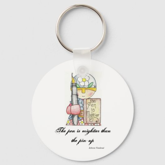 Word Nerd Schlüsselanhänger (Vorderseite)