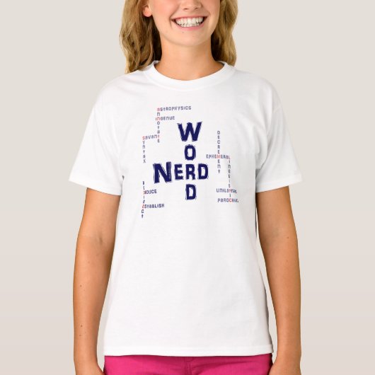 Word-Nerd T-Shirt (Vorderseite)