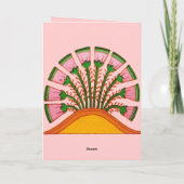 Word of Love Dankeskarte (Rückseite)